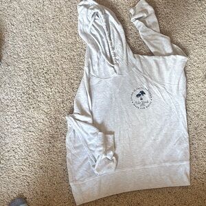 Ocean Drive Light Gray Knit Top